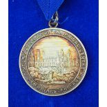 7.4.) Münzen Internationale Biographisches Zentrum Cambridge, Medaille EUROPE, im Etui.Silber