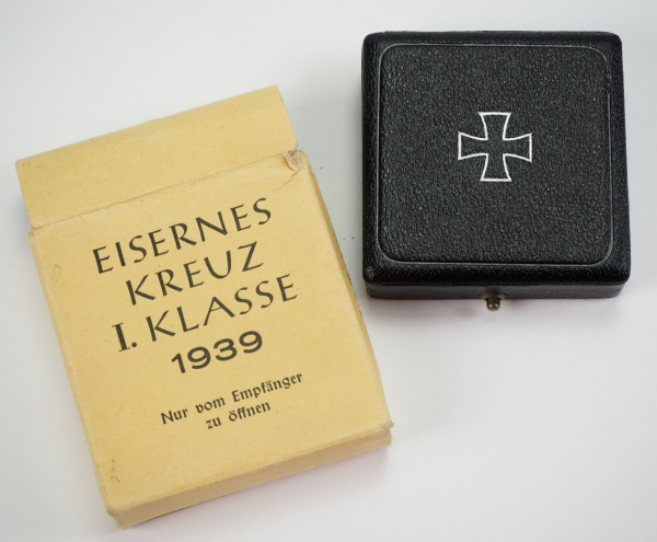 1.2.) Deutsches Reich (1933-45) Eisernes Kreuz, 1939, 1. Klasse, im Etui, mit Überkarton. - Image 4 of 5