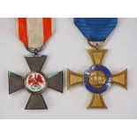 1.1.) Kaiserreich (bis 1933) Preussen: Roter Adler Orden, 4. Modell (1885-1918), 4. Klasse und