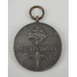 1.2.) Deutsches Reich (1933-45) Provisorische Regierung des Freien Indien: "Azad Hind", Medaille