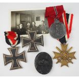 1.2.) Deutsches Reich (1933-45) Nachlass eines SS-Unterscharführers.1.) Eisernes Kreuz, 1939, 1.