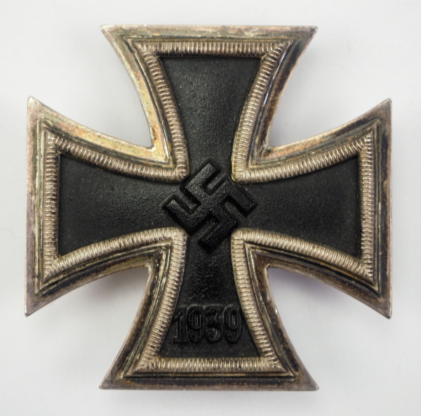 1.2.) Deutsches Reich (1933-45) Eisernes Kreuz, 1939, 1. Klasse - L/10.Geschwärzter Eisenkern,