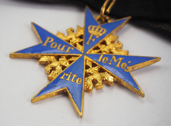 1.1.) Kaiserreich (bis 1933) Preussen: Orden Pour le Mérite, für Militärverdienste - S&W. - Image 3 of 4