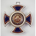 2.1.) Europa Montenegro: Danilo Orden, 3./4. Modell (1861-1915), Komtur Kreuz.Silber, die Medaillons