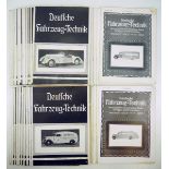 6.1.) Literatur 35 Hefte, Golde: Deutsche Fahrzeug-Technik.35 Hefte Deutsche-Fahrzeugtechnik ab