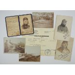 3.2.) Fotos / Postkarten Nachlass eines Flugzeugführers der 1./ Flieger-Ersatz-Abteilung 6.-