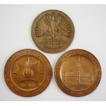 7.4.) Münzen Hamburg: Lot von 3 Medaillen.Diverse.Zustand: II 7.4 ) Coins