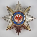 5.1.) Sammleranfertigungen Preussen: Roter Adler Orden, 1. Klasse mit Schwertern Stern.Korpus in