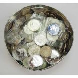 7.4.) MünzenSammlung Silbermünzen.Fundgrube mit über 4000 g.Zustand: II7.4 ) Coins