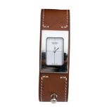 MONTRE HERMES « CHERCHE MIDI » Montre en acier Référence CM1.210, mouvement [...]