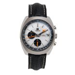 MONTRE TISSOT NAVIGATOR vers 1970 Montre chronographe acier, mouvement [...]