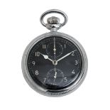 MONTRE POCHE HAMILTON MODEL 23 Vers 1947 Rare montre de poche chronographe en [...]