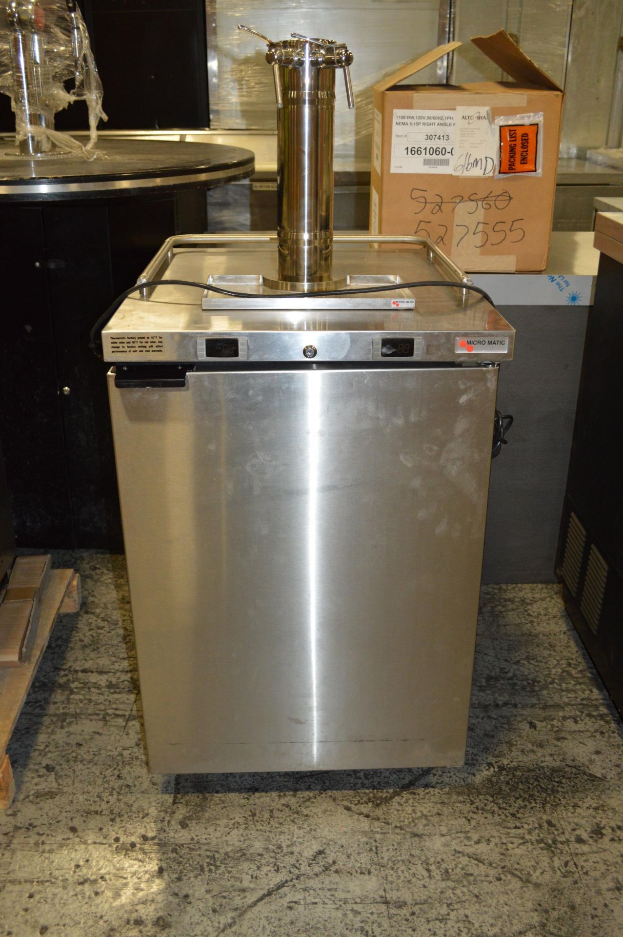 MICRO MATIC DUEL TEMPERATURE KEGERATOR