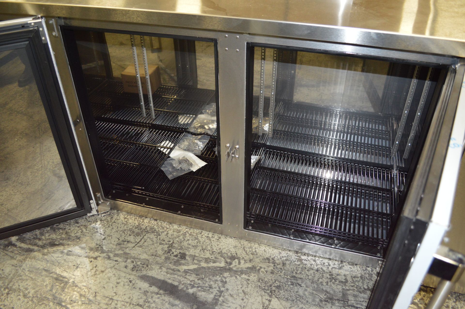 PERLICK 4 DOOR SS CABINET-NEW NO REFRIGERATION - Image 2 of 6