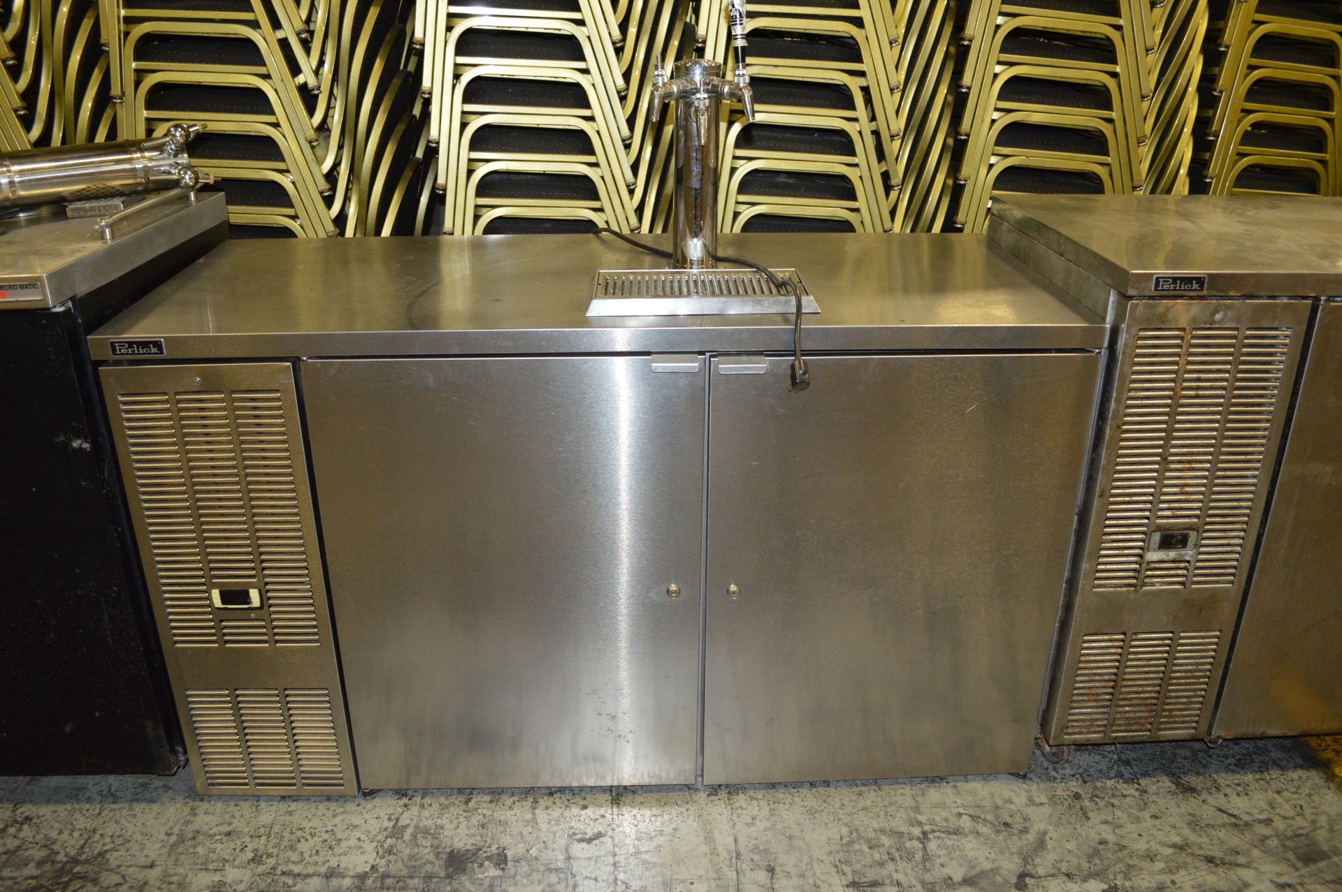 PERLICK TRIPLE TAP KEGERATOR-USED