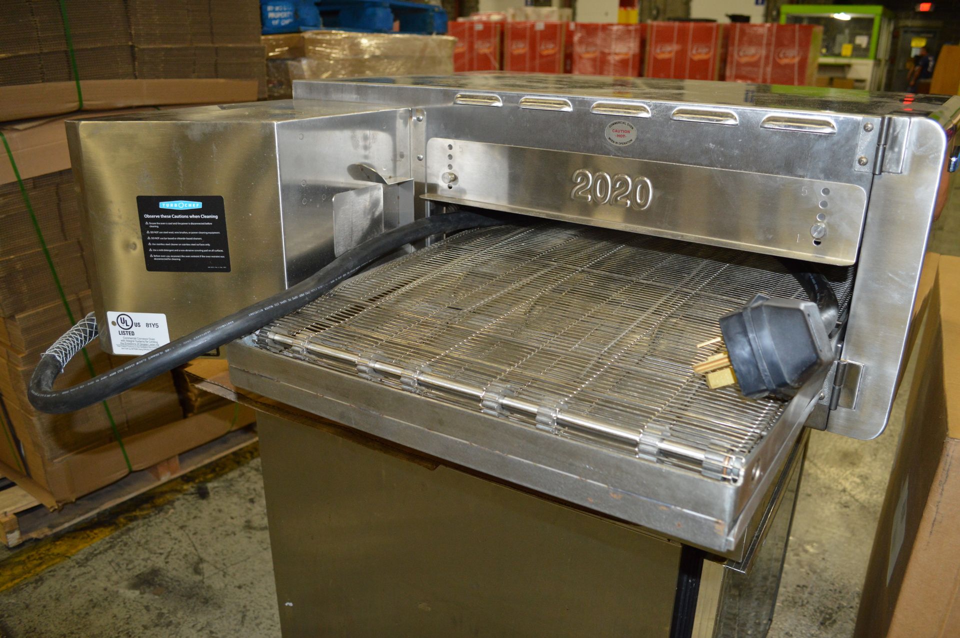 TURBO CHEF CONVEYOR PIZZA OVEN - Image 3 of 5