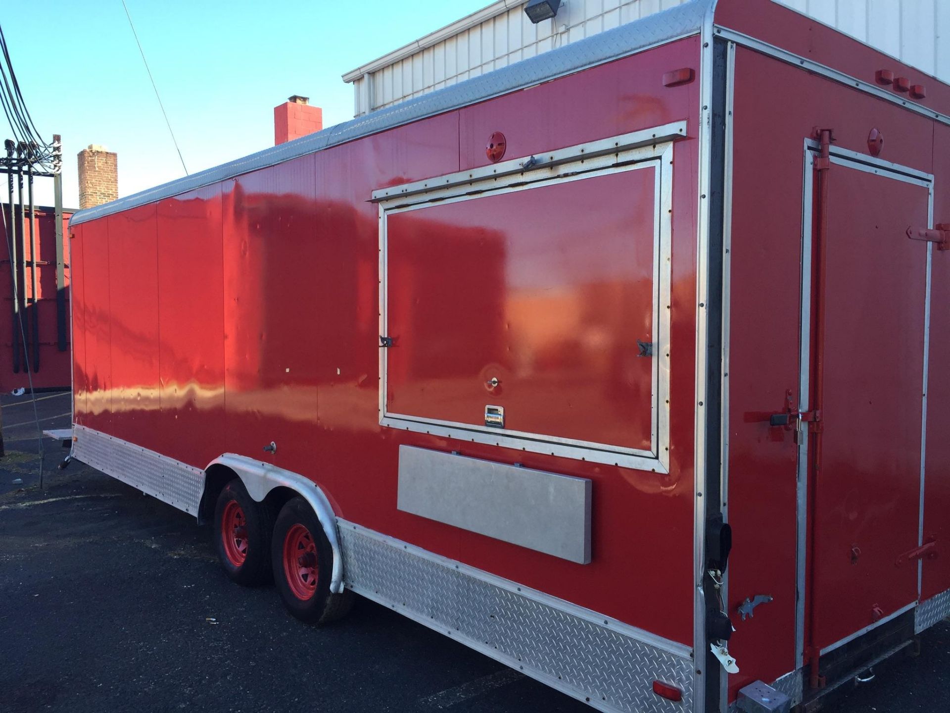 Complete 22 foot Mobile Concession Kitchen and trailer