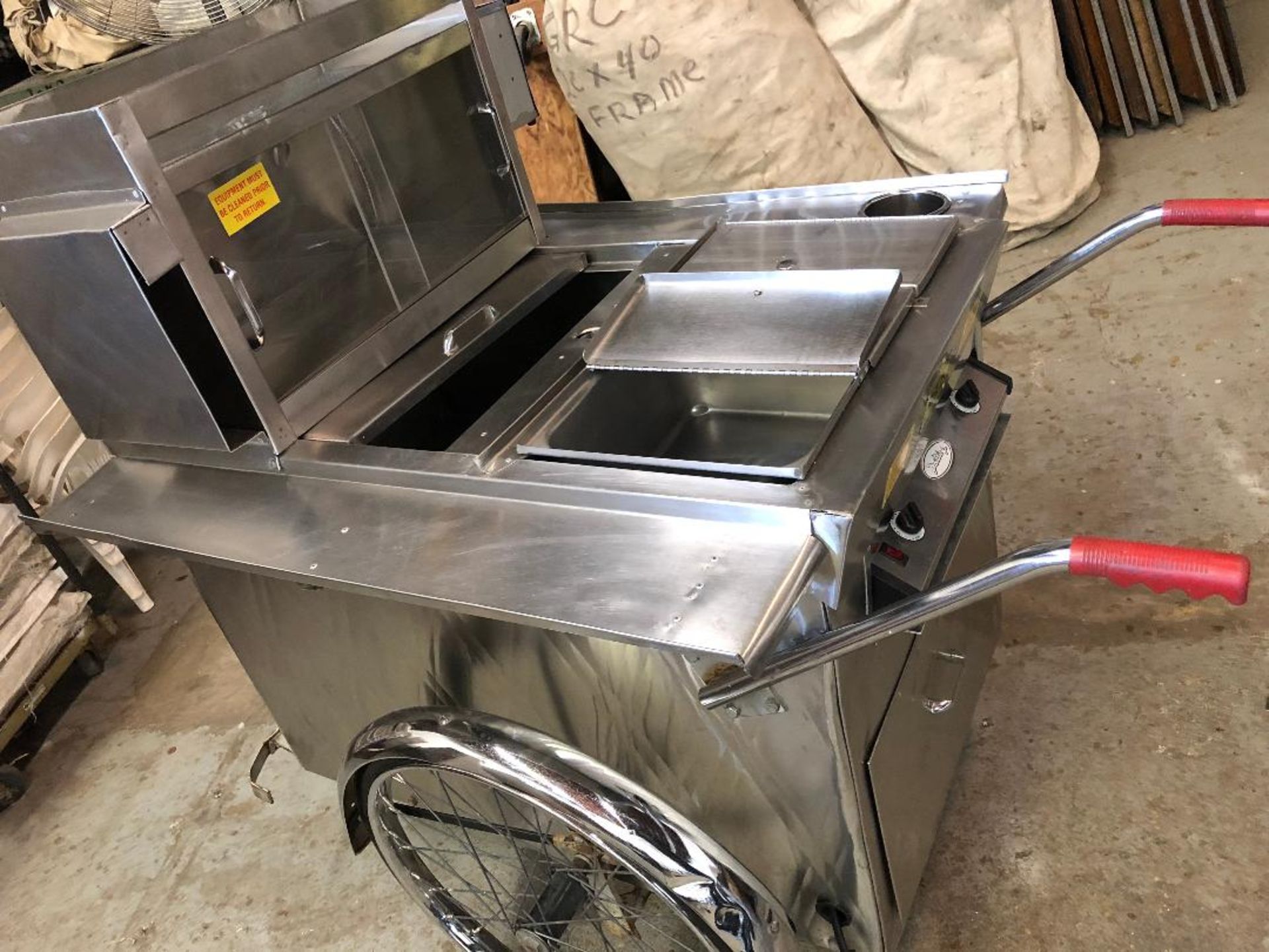 Sabrett Electric Hot Dog Cart