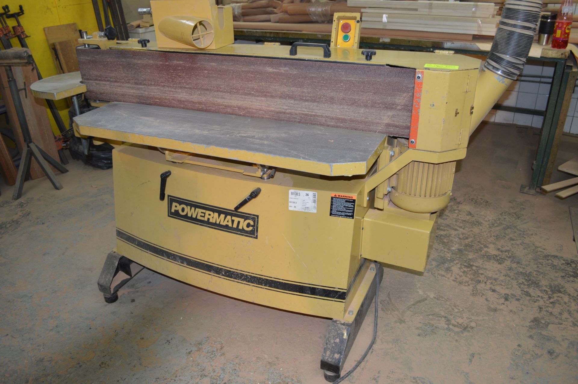 POWERMATIC 9 X 138.5 SIZE BELT SANDER