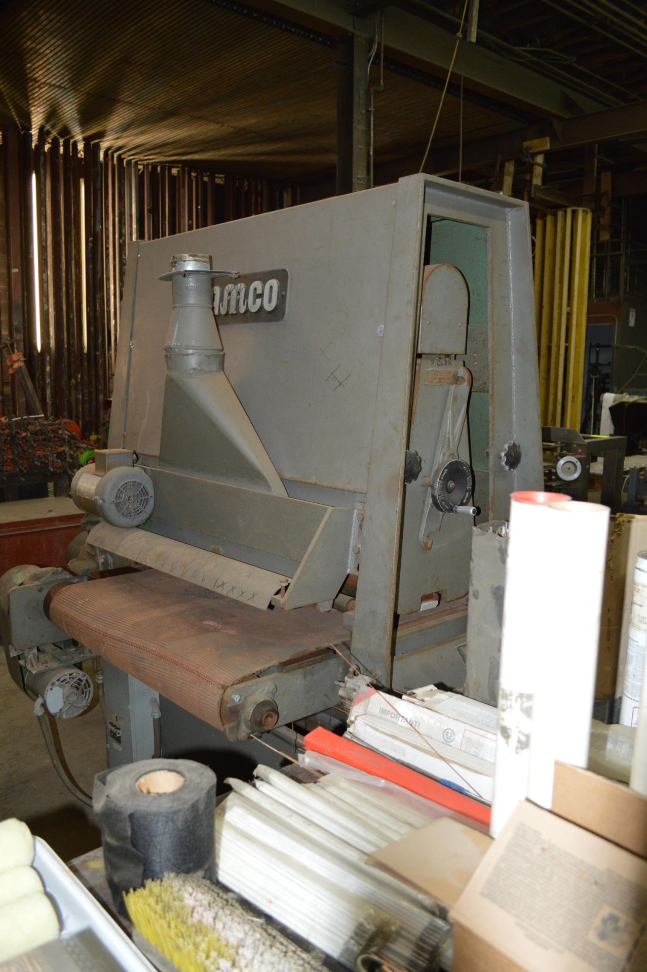 RAMCO WIDE BELT SANDER 84 X 36 - Image 2 of 4