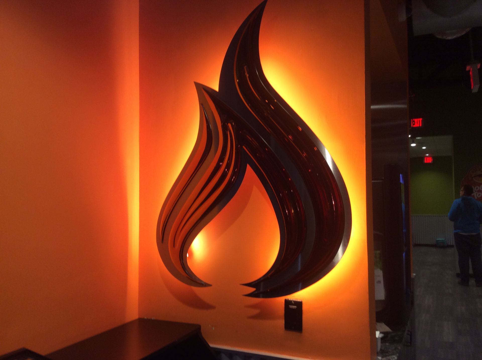 Decorative Wall Piece LED backlit