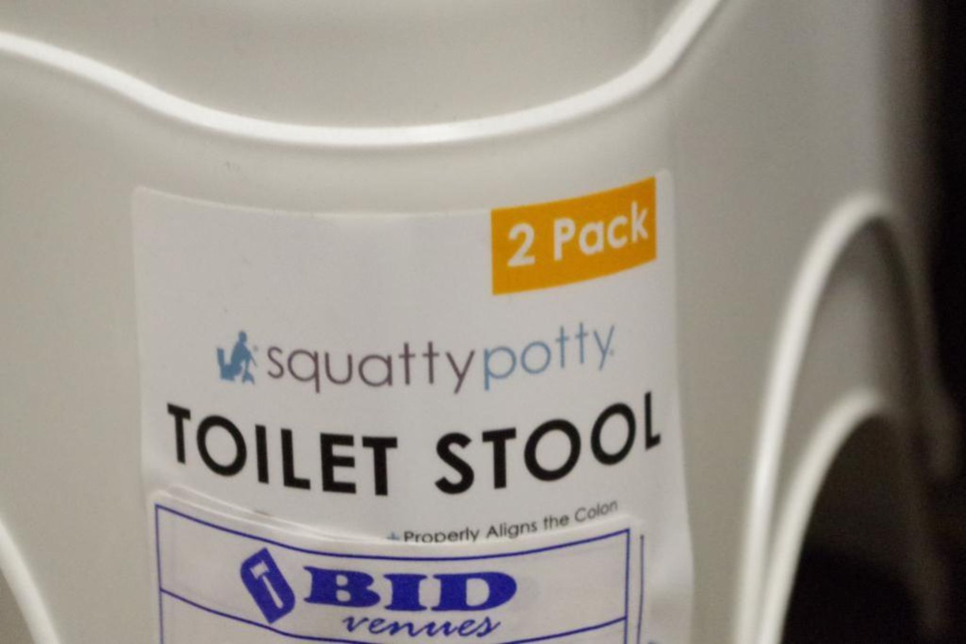[2] SQUATTY POTTY Toilet Stool, Made in USA - Image 2 of 3