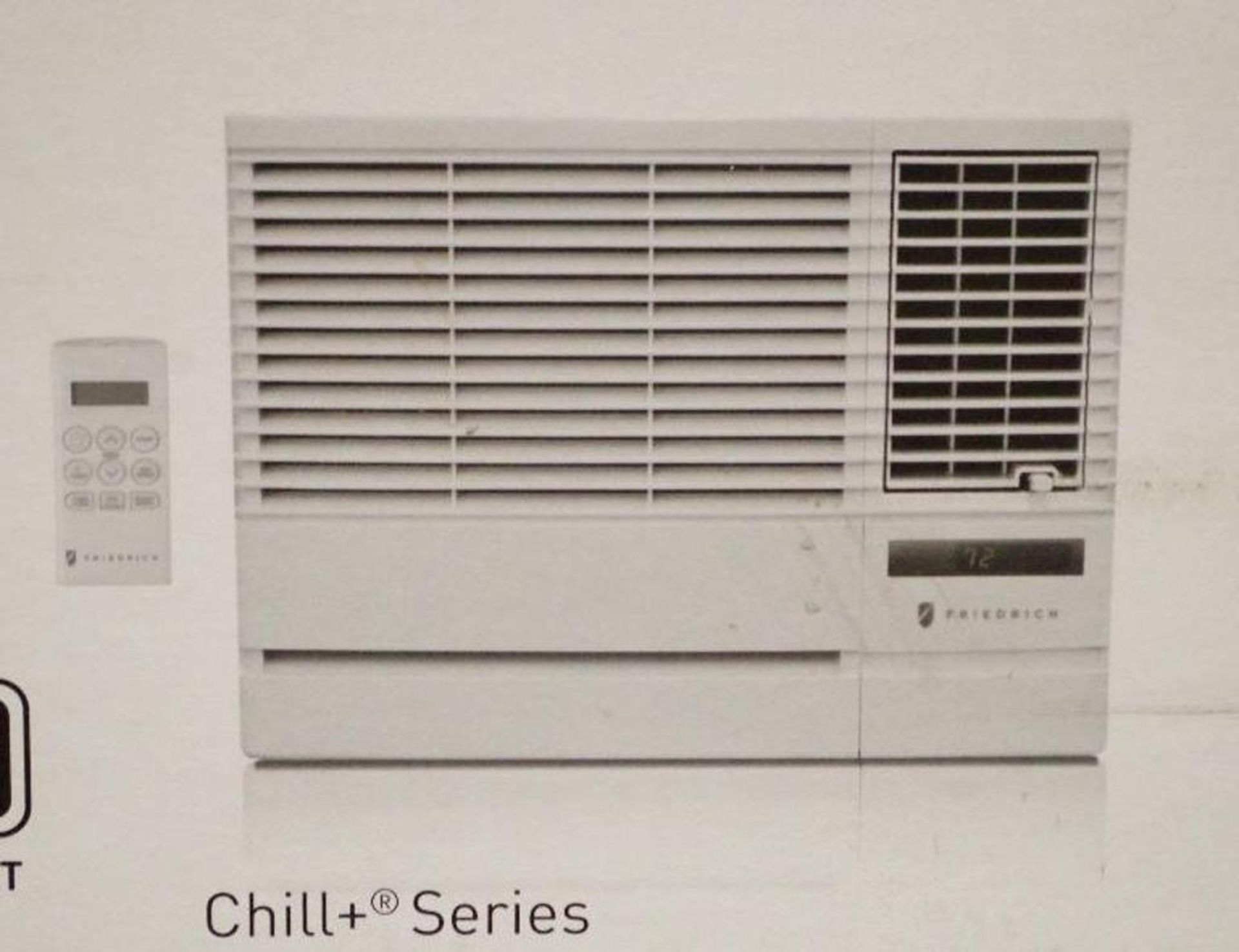 FRIEDRICH Electric Window Air Conditioner w/ Heat M/N EP08G11 - Image 6 of 7