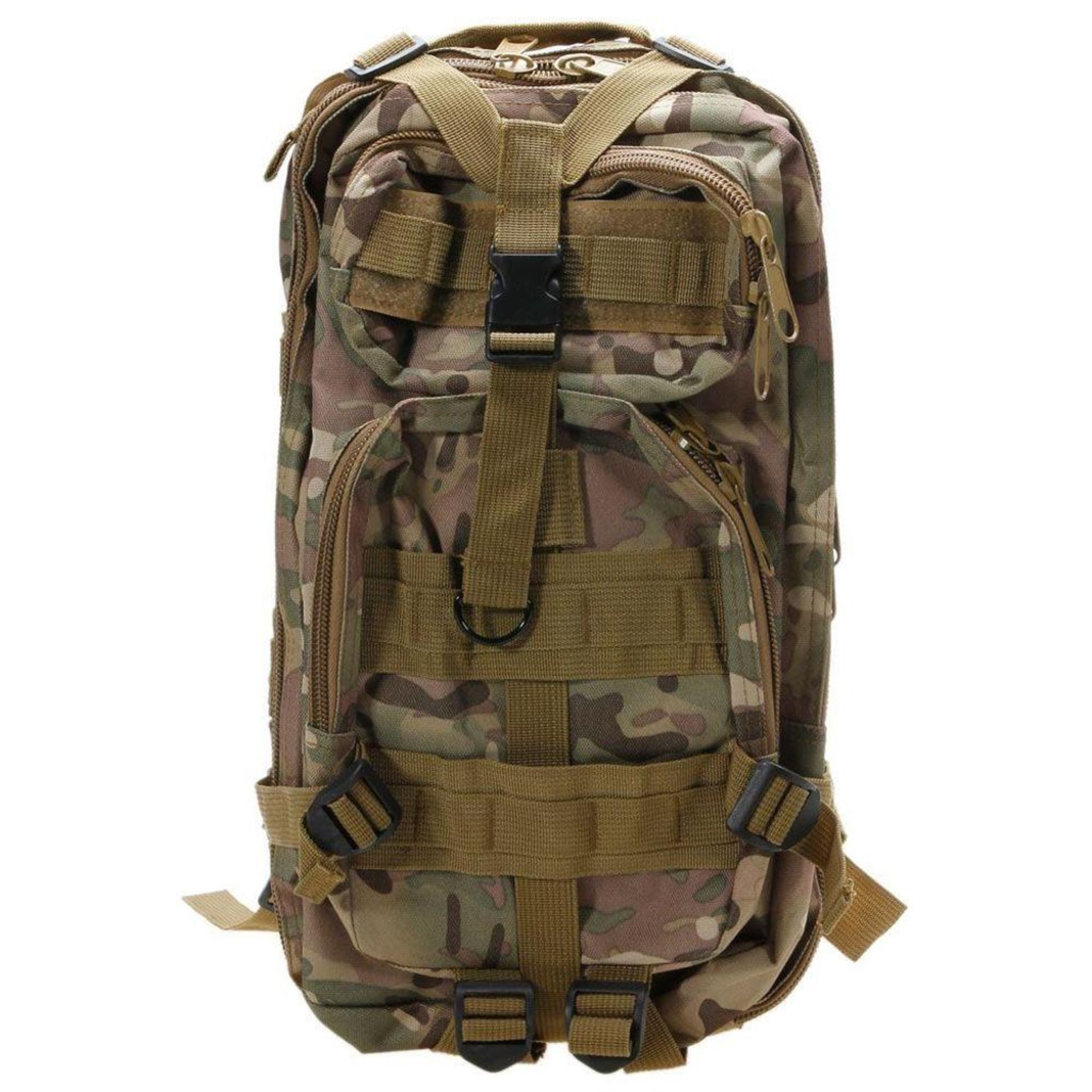 NEW Outdoor Neutral Adjustable Military Tactic Backpack, Color: Multicam