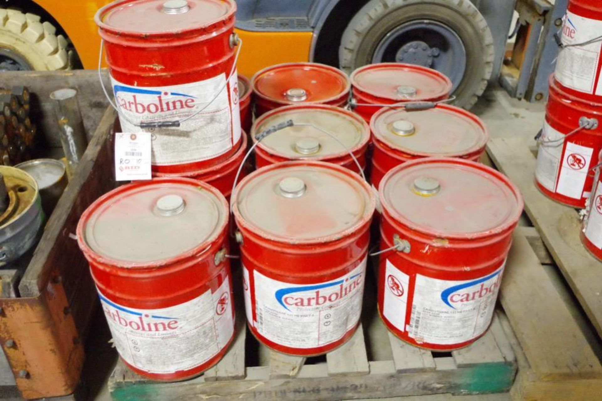 [10] Cans CARBOLINE Carbothane 133 HB Part A, Deep Base (Each Can 4.107 Gal)
