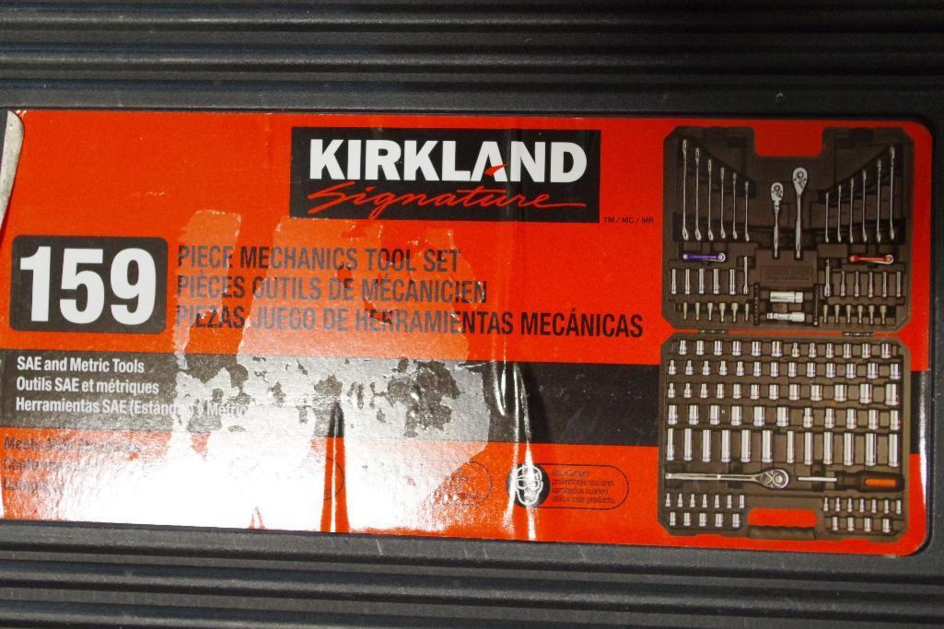 KIRKLAND SIGNATURE 159-Piece Mechanics Tool Set SAE & Metric (Appears NEW) - Image 2 of 4