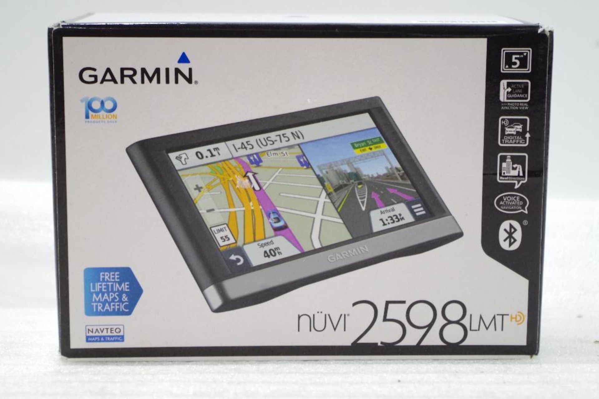 GARMIN Nuvi 2598 GPS Navigation System w/ Free Lifetime Maps & Traffic