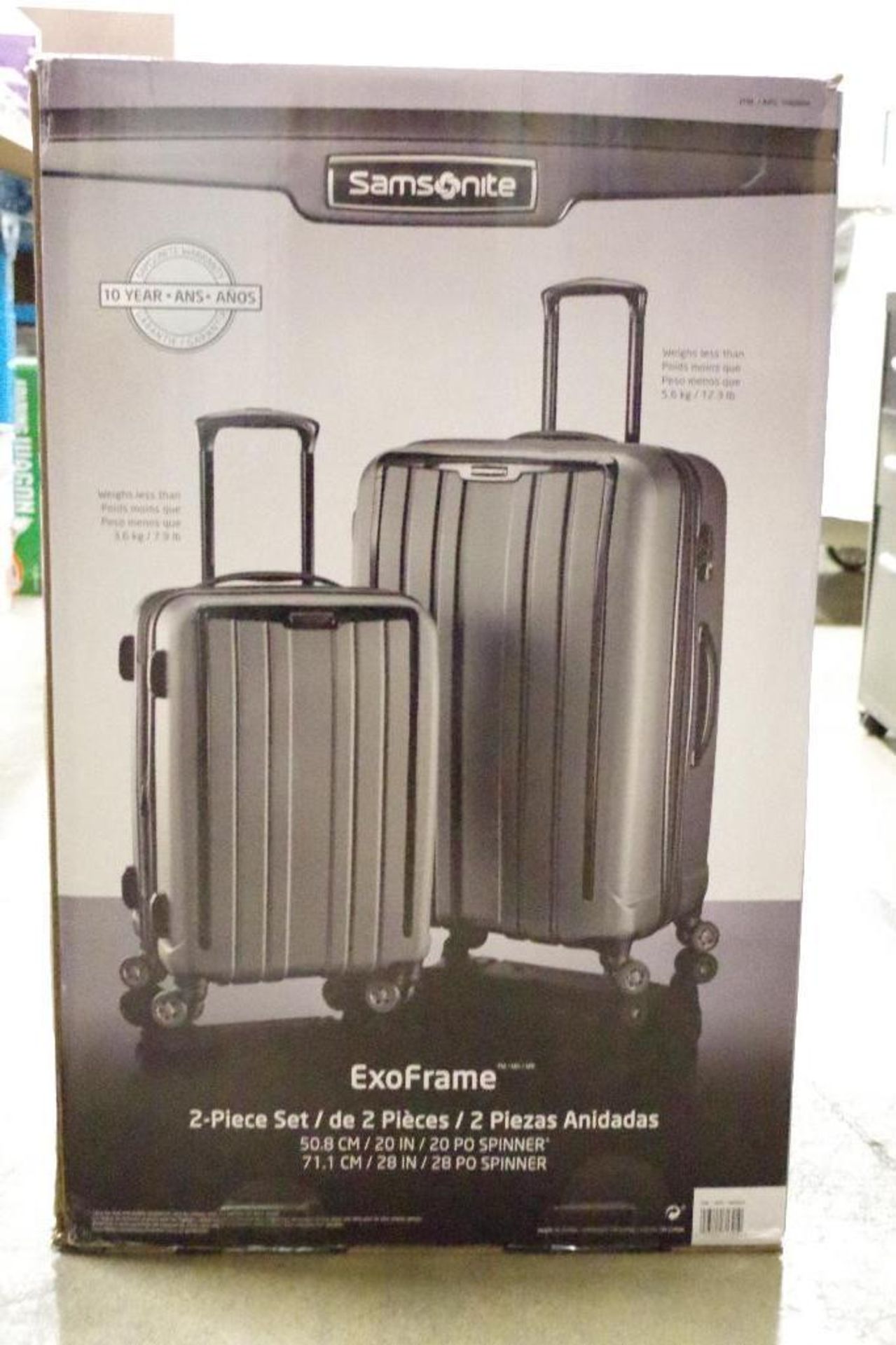 SAMSONITE 2-Piece ExoFrame Luggage Set - Image 2 of 3