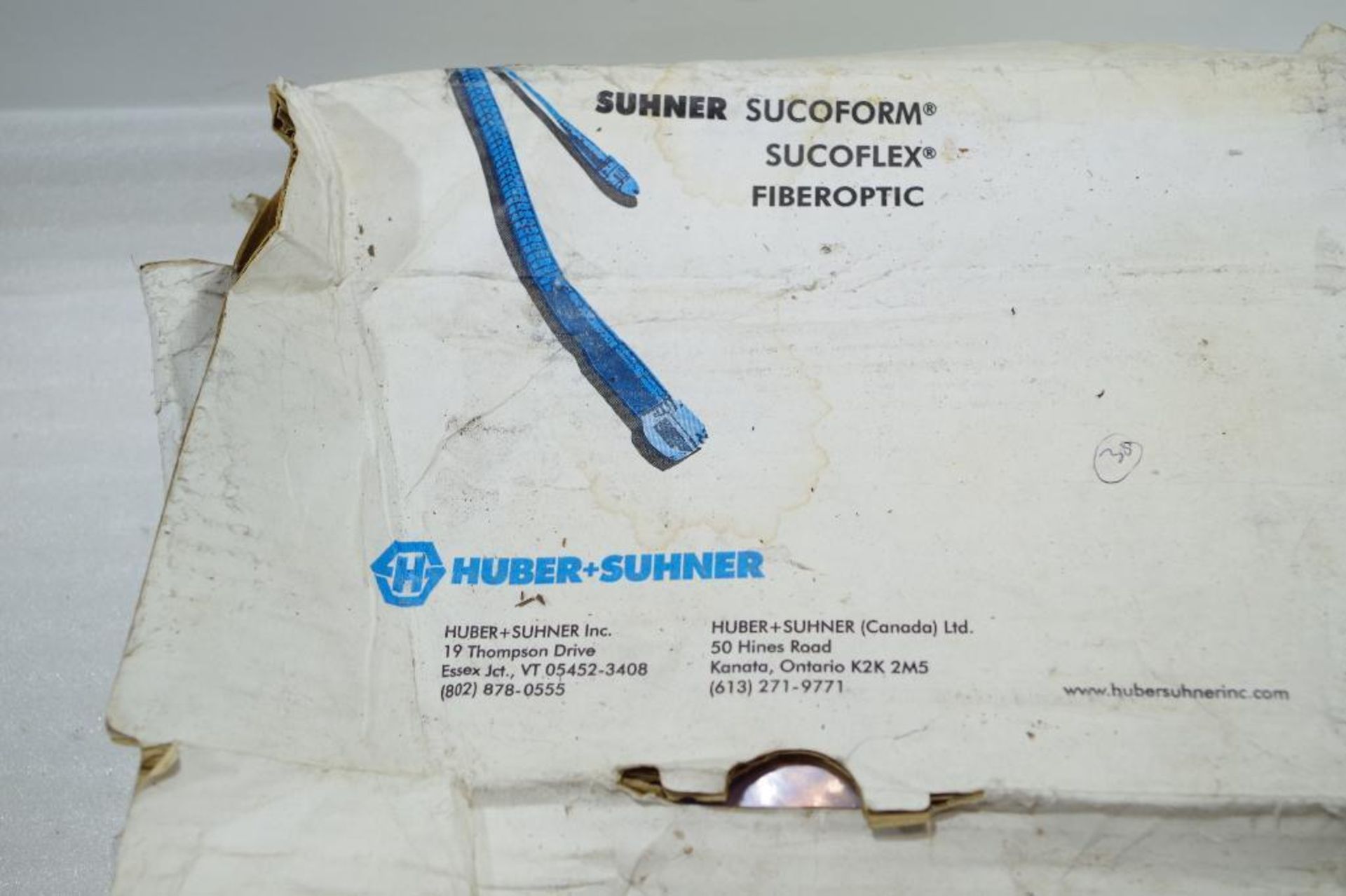 [QTY] HUBER & SUHNER Fiberoptic Cable Assemblies - Image 3 of 4