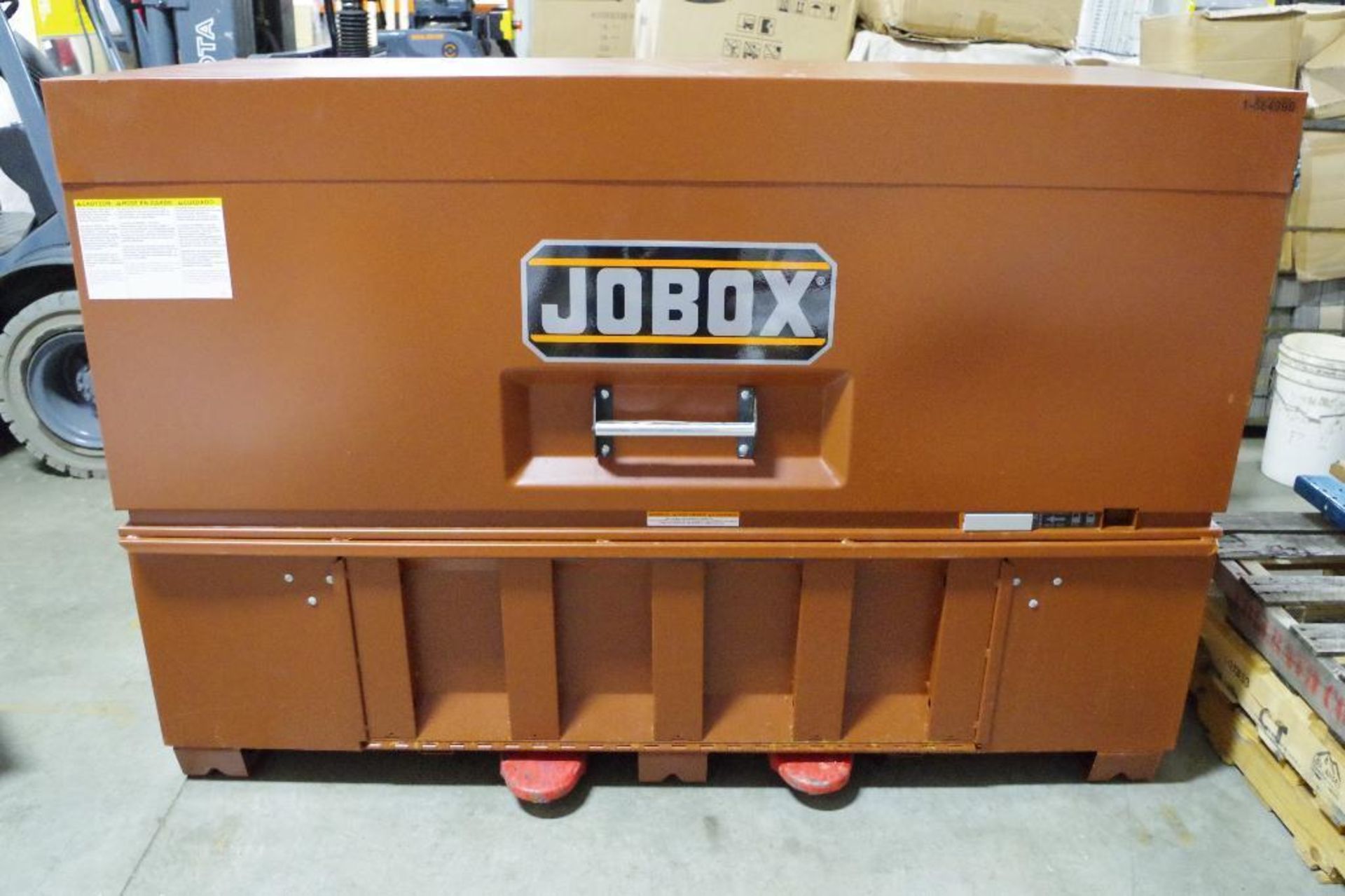 UNUSED JOBOX 74" Drop-Front Piano Box, M/N 1-684990, Made in USA - Image 5 of 5