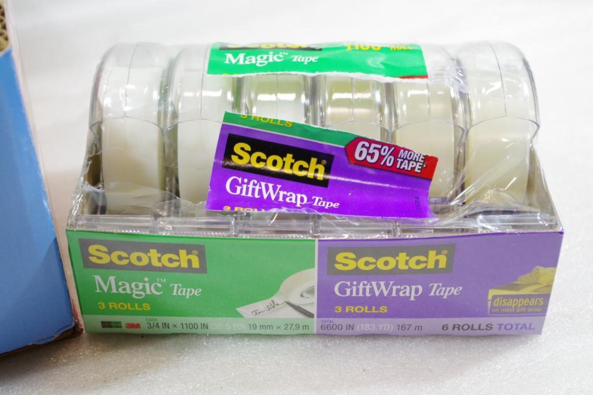 [QTY] Misc. Pencil Sharpeners & Scotch Tape - Image 2 of 4