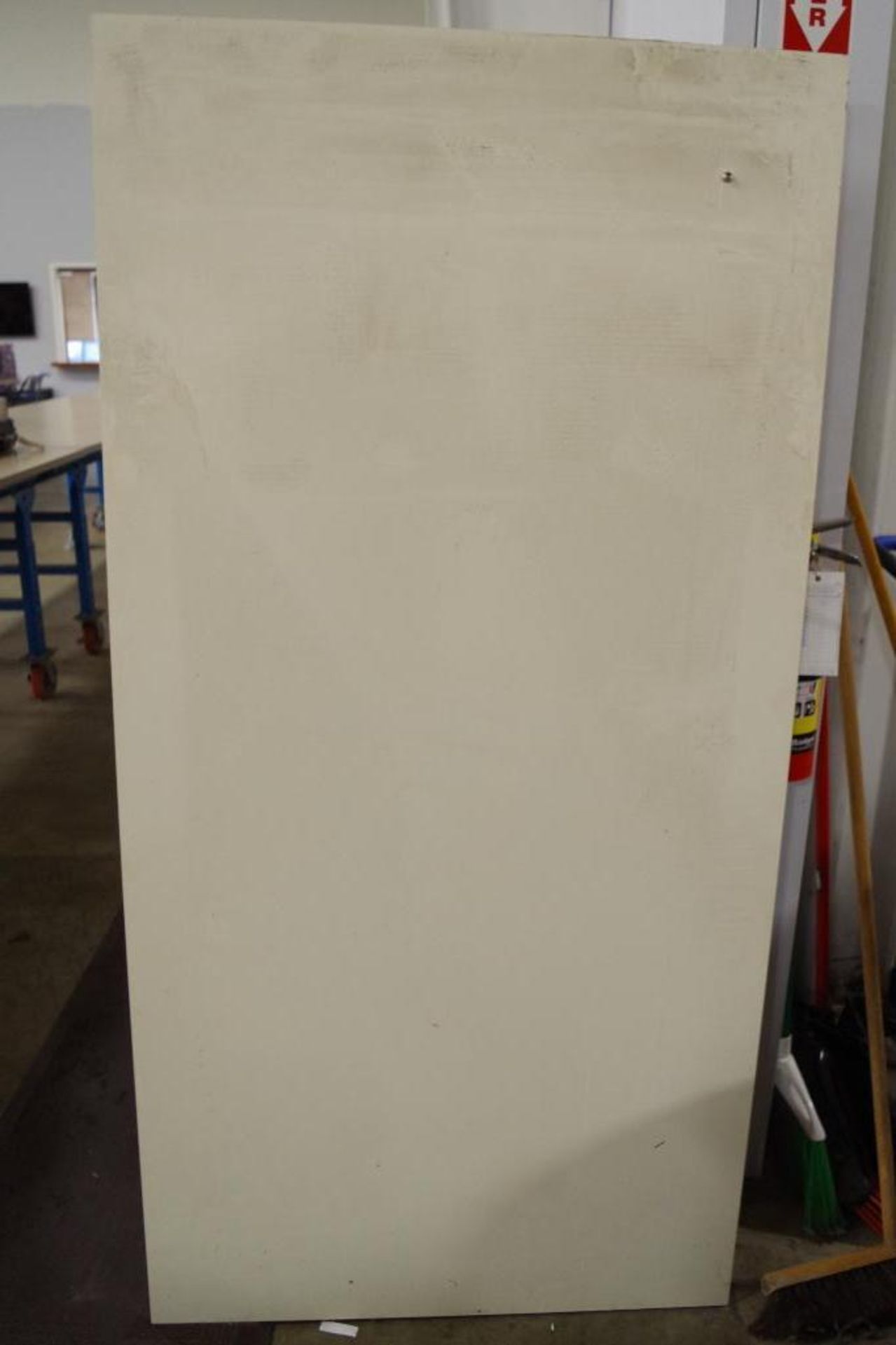 Melamine Laminated White Workbench Top 36" x 72" x 1/1/8" (Dusty & Some Scratches, Please Preview) - Image 2 of 2