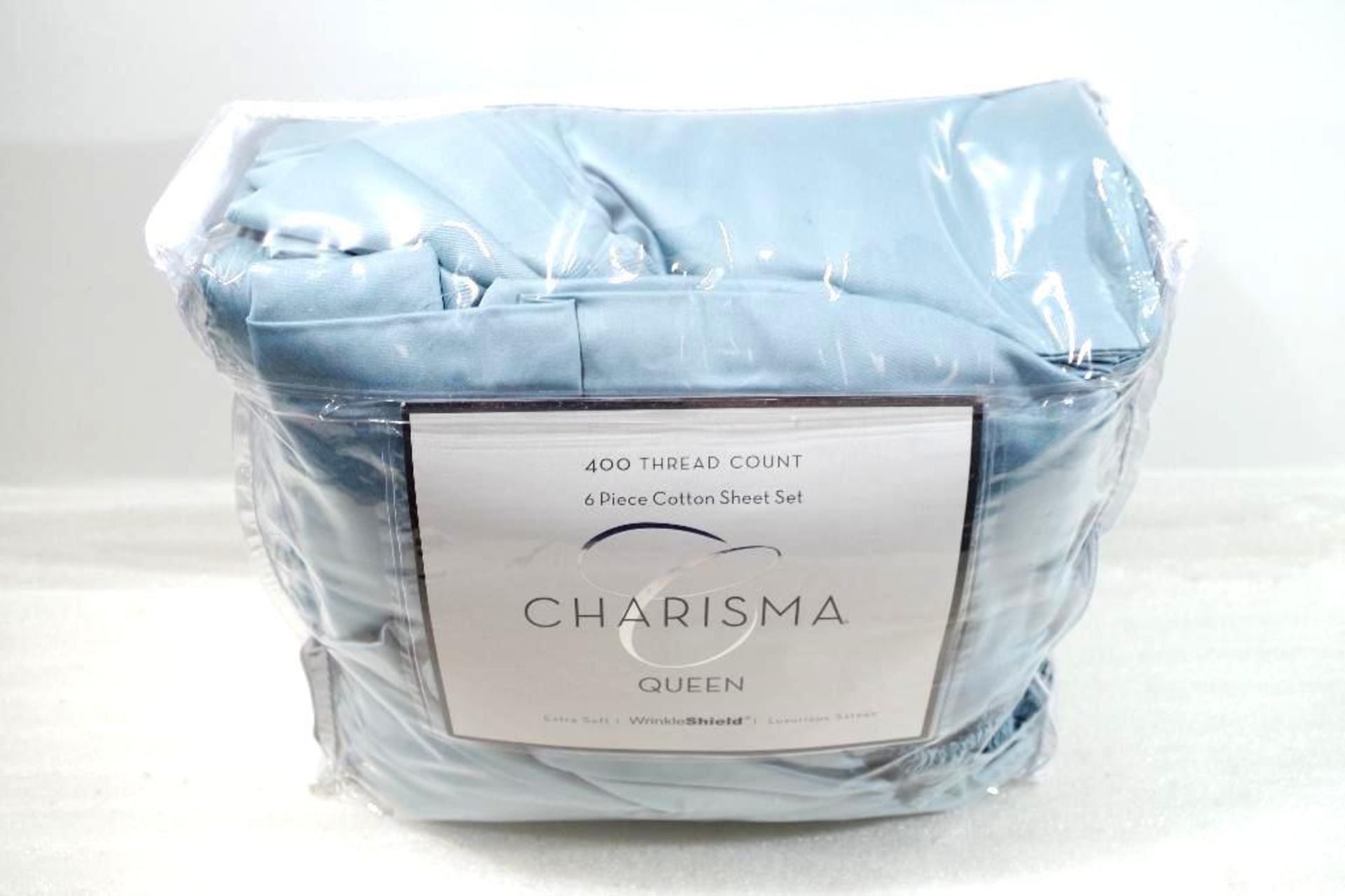 CHARISMA Queen 6-Piece Cotton Sheet Set, Store Return - Image 3 of 4