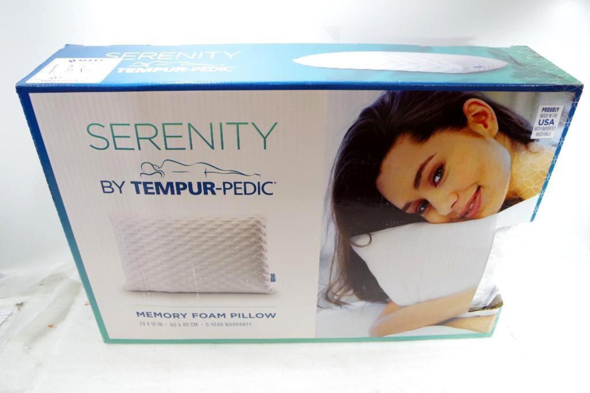 SERENITY BY TEMPUR-PEDIC Memory Foam Pillow Size: 24" x 16"