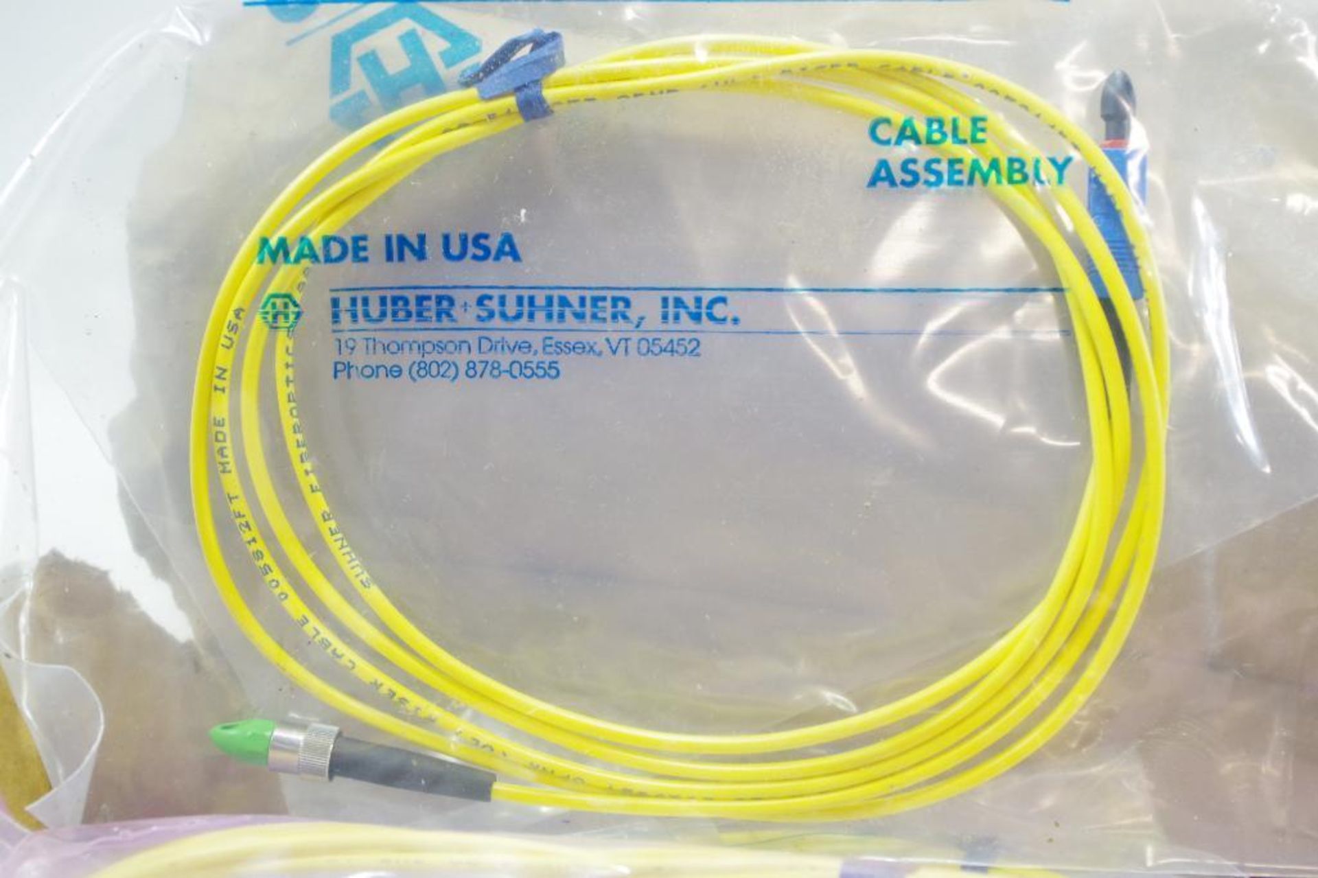 [QTY] HUBER & SUHNER Fiberoptic Cable Assemblies - Image 2 of 4