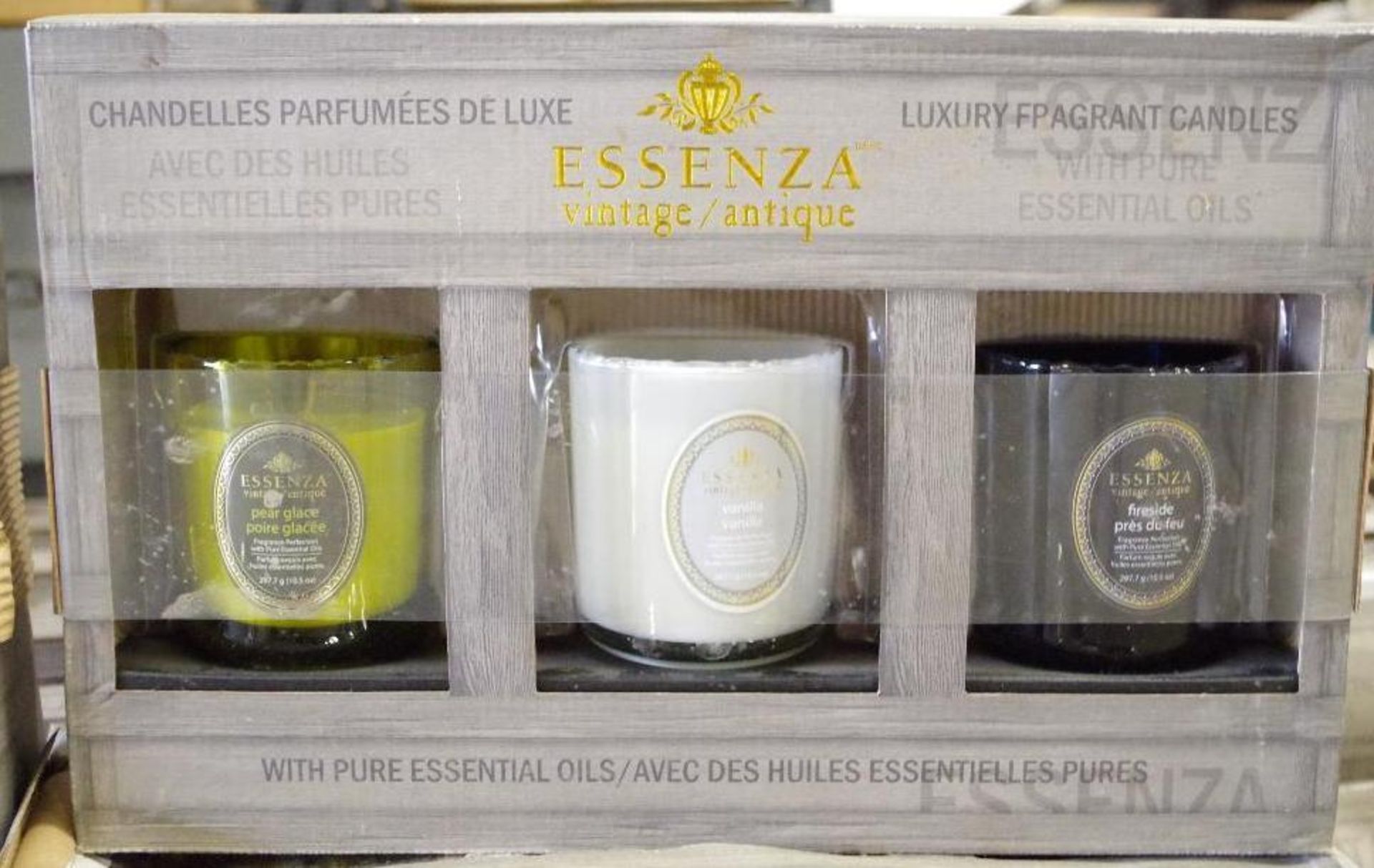 [60] ESSENZA Luxury Fragrance Candles (20 Boxes of 3) - Image 5 of 5