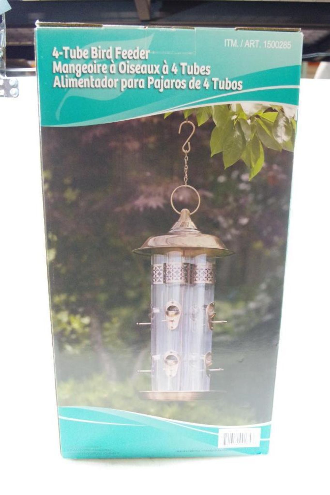 4-Tube Bird Feeder