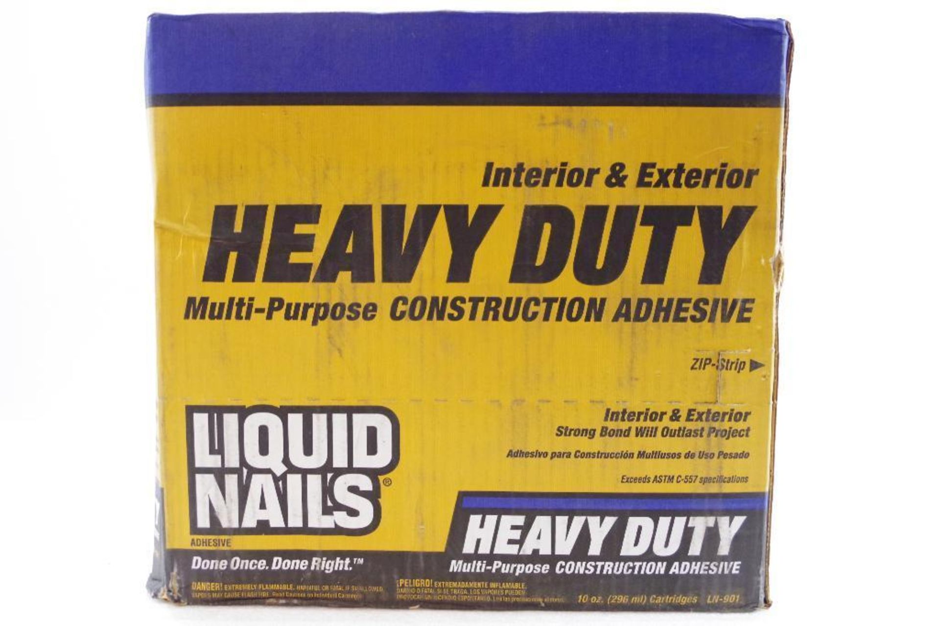 [24] LIQUID NAILS Heavy Duty Multi-Purpose Construction Adhesive (1 Box of 24) - Image 3 of 5