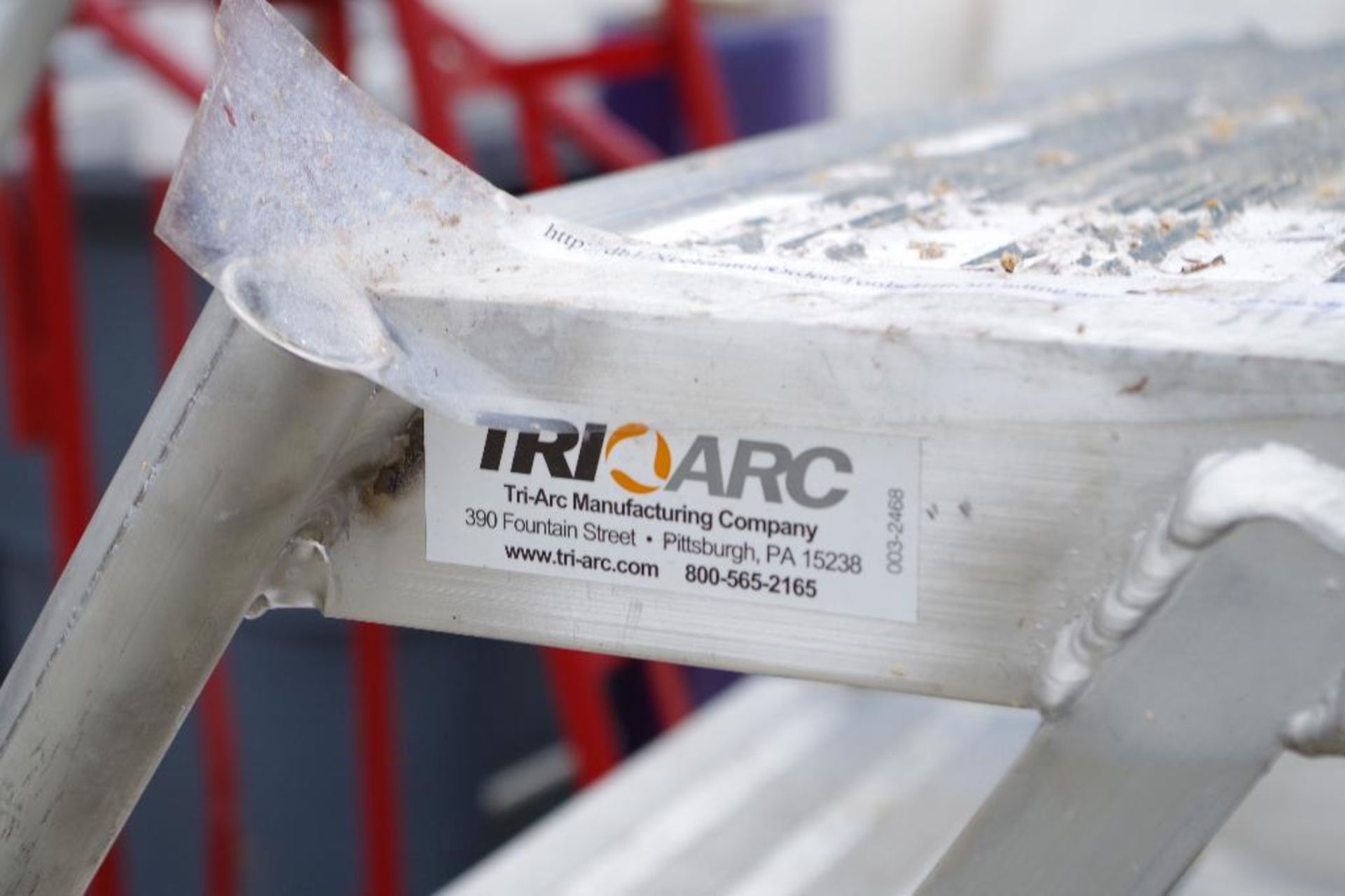 TRI ARC Aluminum Rolling Platform, 350 lb. Capacity, Made in USA - Bild 2 aus 4