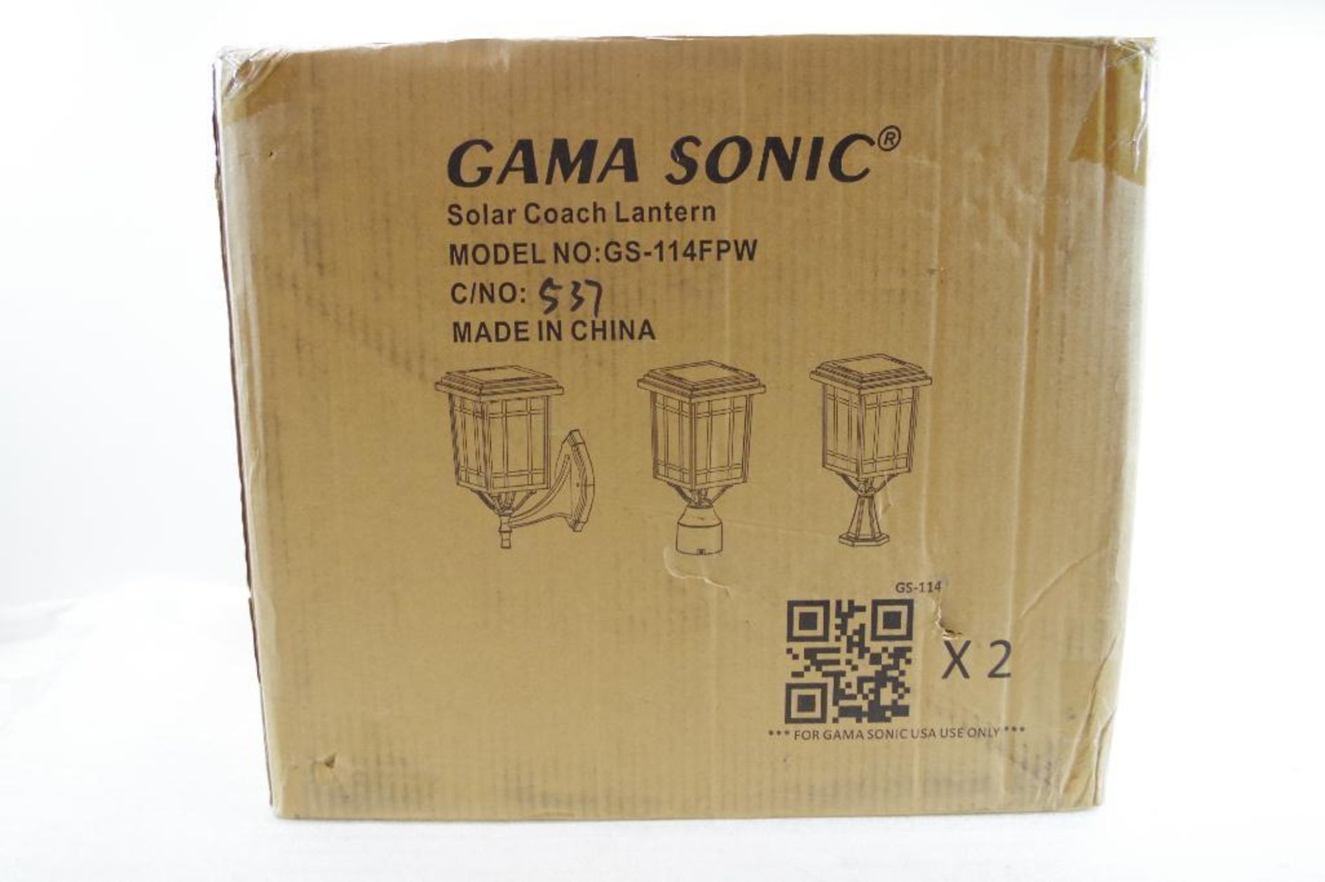 [2] GAMA SONIC Prairie Solar Lamps - Bild 3 aus 3