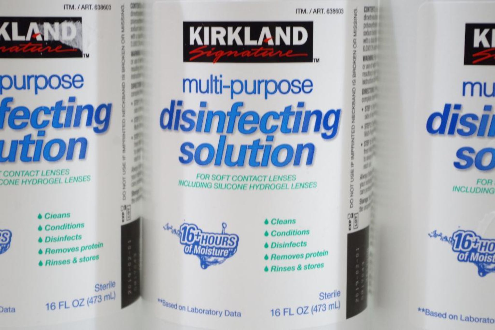 [3] KIRKLAND Multi-Purpose Disinfecting Solution for Soft Contact Lenses - Image 2 of 3