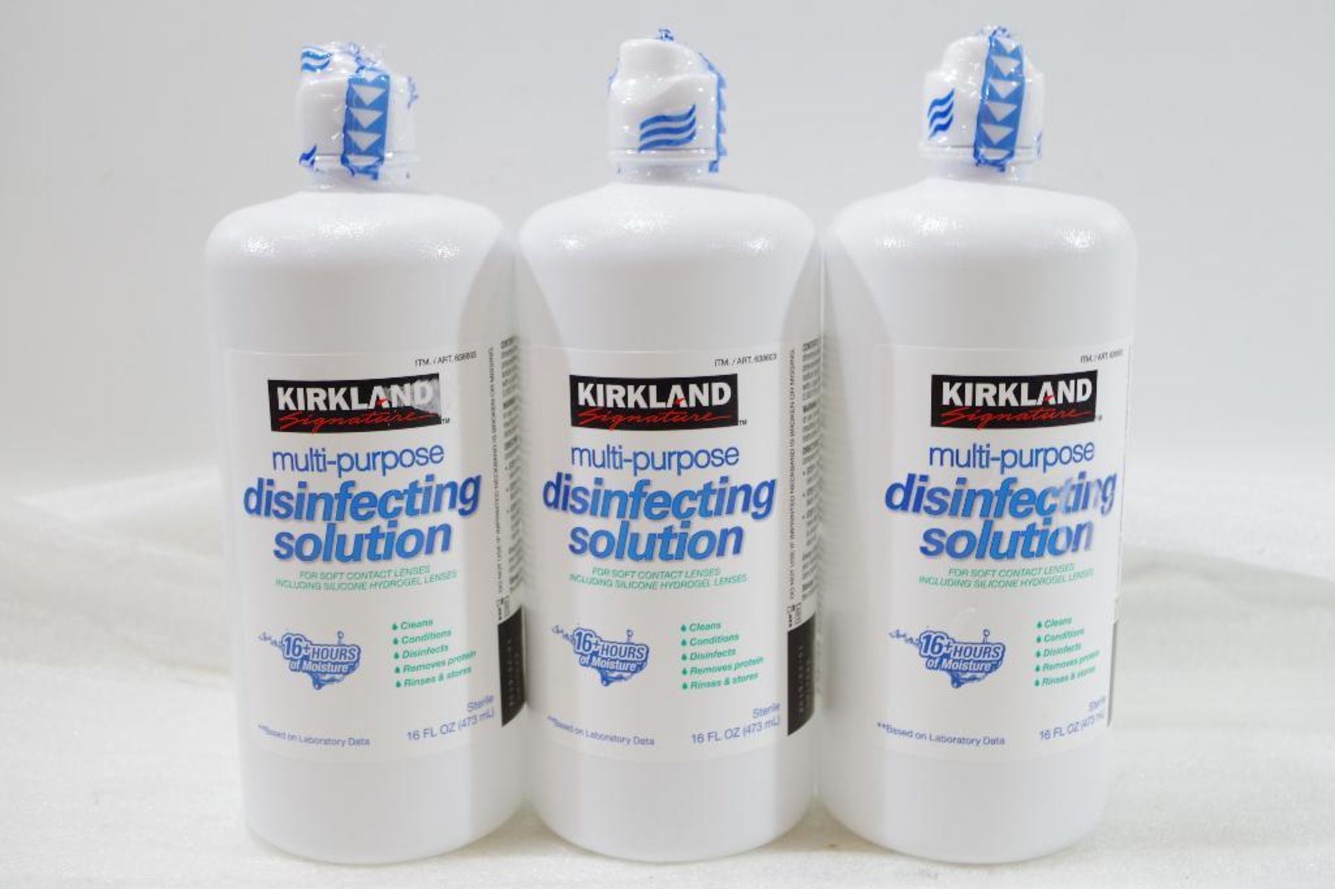 [3] KIRKLAND Multi-Purpose Disinfecting Solution for Soft Contact Lenses