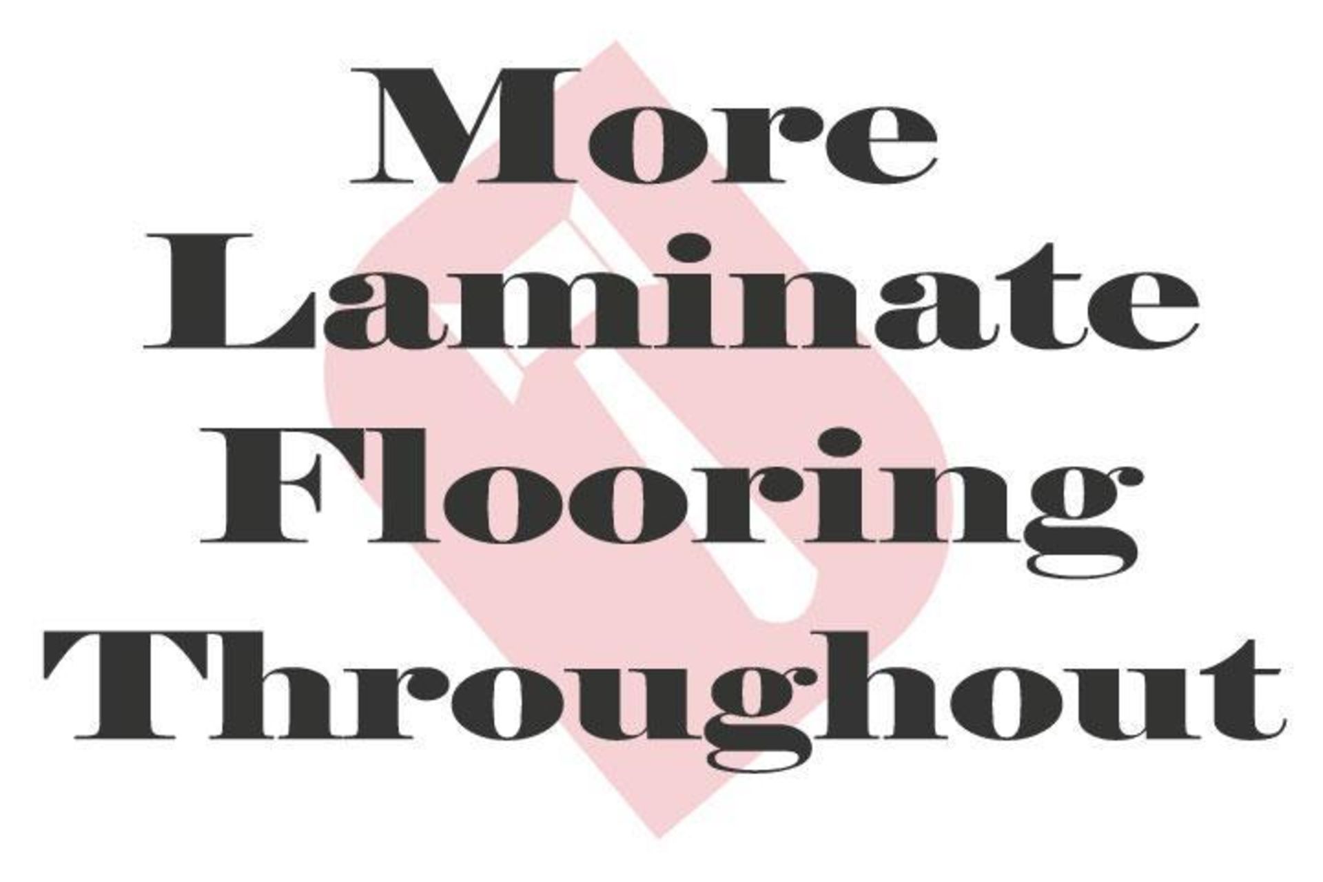 More Laminate Flooring Throughout