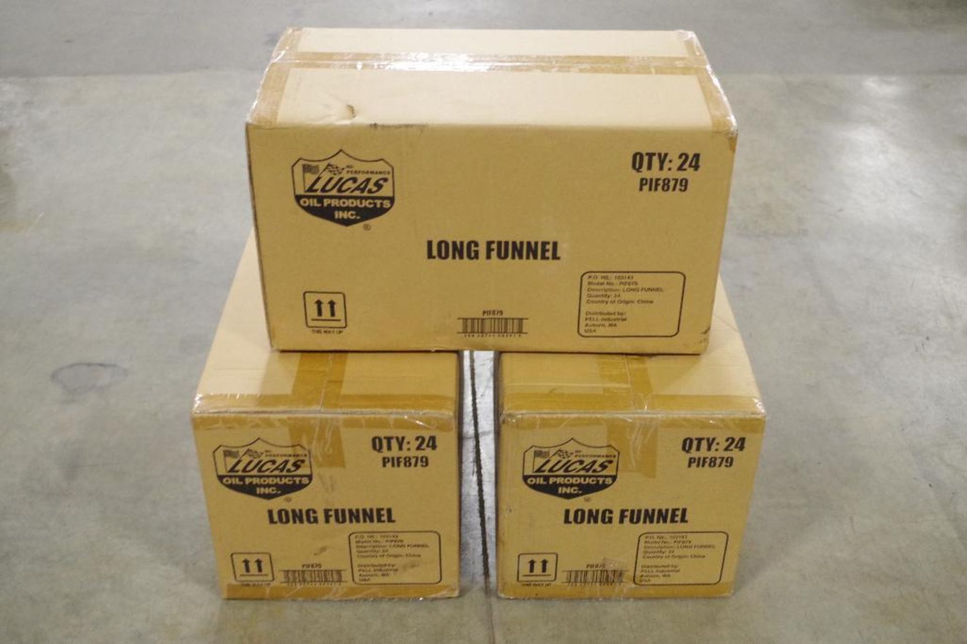 [72] NEW LUCAS Long Funnels M/N PIF879 (3 boxes of 24) - Image 2 of 3