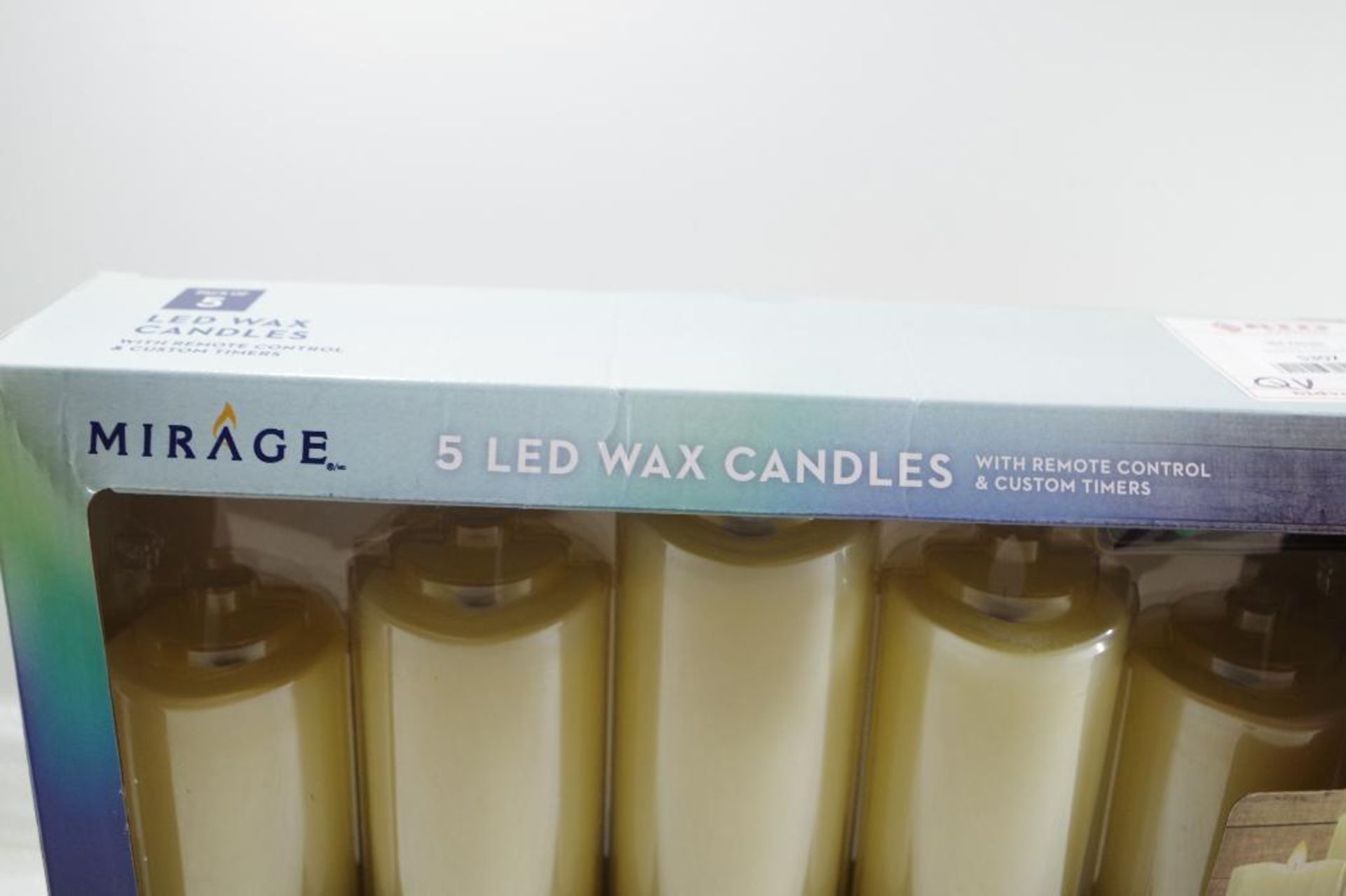 MIRAGE 5-LED Wax Candles w/ Remote Control & Custom Timers - Image 2 of 3