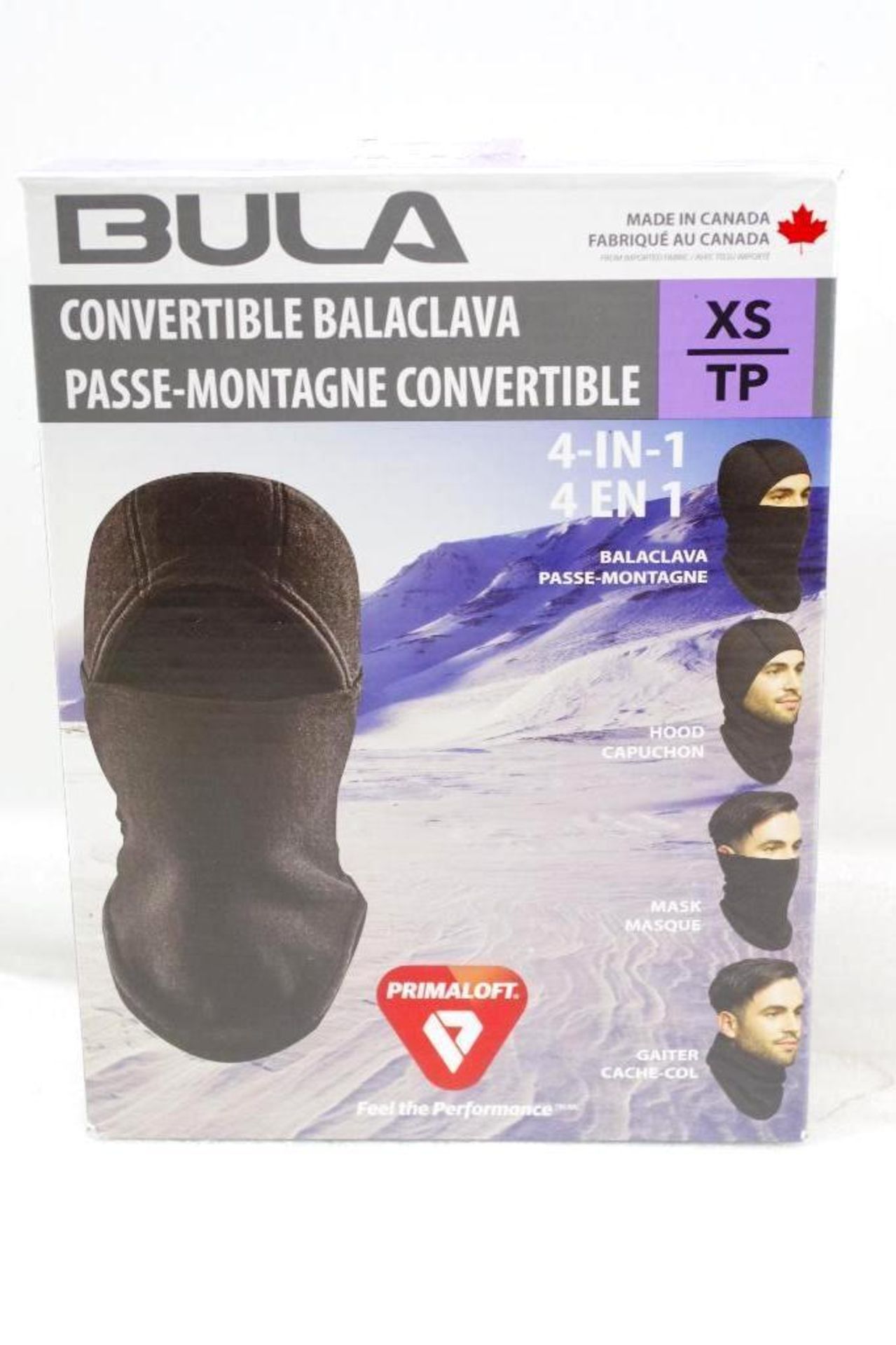 BULA Convertible Balaclava Size: XS